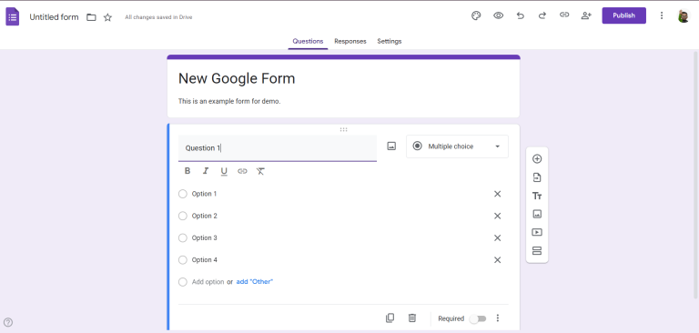 google form